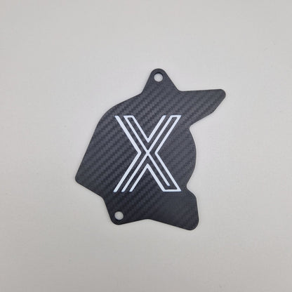 Ritzelabdeckung FlairX Logo Beta Fantic 3D-gedruckt – Hexagon-Design mit FlairX Logo für Beta RR 125 Fantic 125