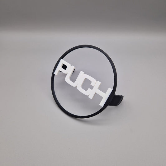 Puch Schrift Lichtgitter