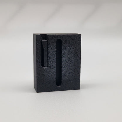Abnehmbarer Kennzeichenhalter DE montiert am Mofa – Schwalbenschwanz 3D-Druck für Deutsche Kennzeichen