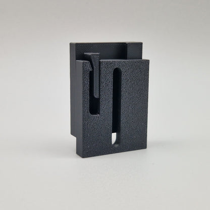 Abnehmbarer Kennzeichenhalter DE Mofa 3D-gedruckt – Schwalbenschwanz-System Snap-Fit für Deutsche Kennzeichen, Puch Piaggio Tomos Sachs