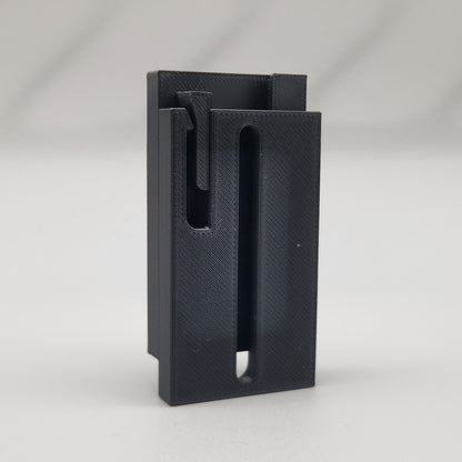Abnehmbarer Kennzeichenhalter CH Mofa 3D-gedruckt – Schwalbenschwanz-System Snap-Fit für Schweizer Kennzeichen, Puch Piaggio Tomos Sachs