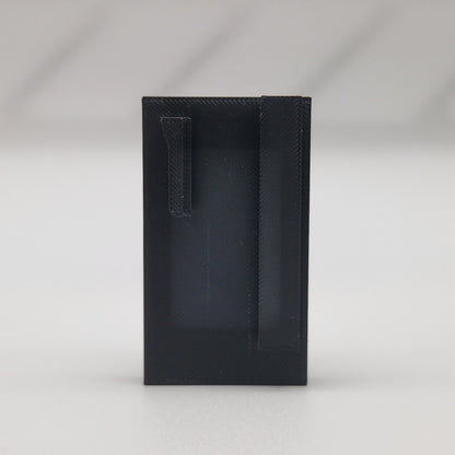 Abnehmbarer Kennzeichenhalter CH Kennzeichenseite Detailansicht – 3D-Druck für CH Mofa Kennzeichen ohne Werkzeug