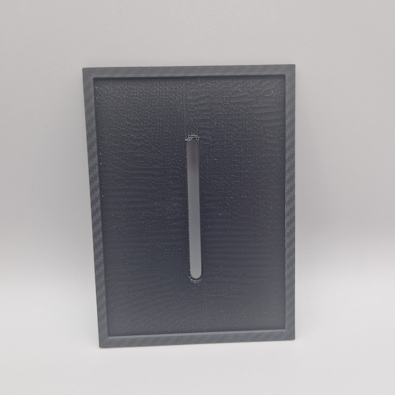 Carbonlook Kennzeichenhalter CH Mofa – universell für Schweizer Kennzeichen, dezenter Carbon-Look 3D-Druck