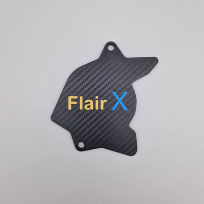 Ritzelabdeckung FlairX Schriftzug Beta Fantic 3D-gedruckt – Carbon-Look Hexagon-Design für Beta RR 125 Fantic 125