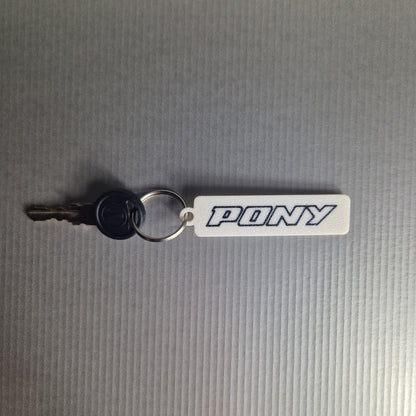 Pony Schlüsselanhänger